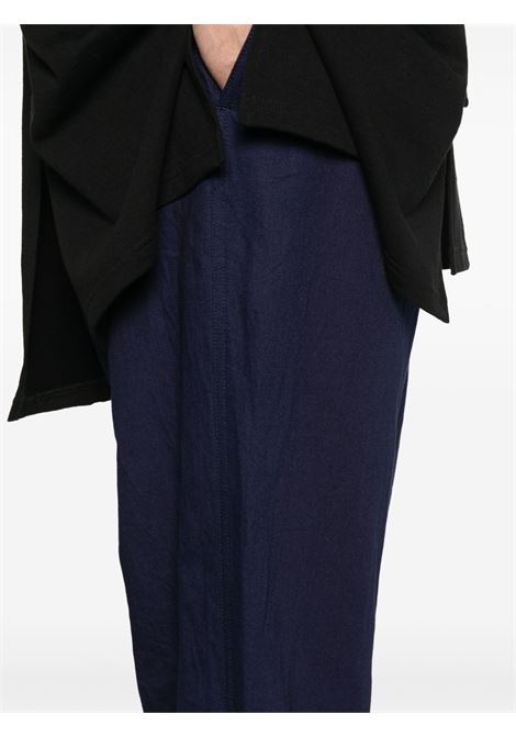 Navy blue tailored trousers Yohji yamamoto - men YOHJI YAMAMOTO | HPP090041
